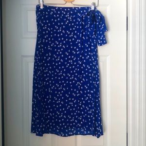 Anthropologie wrap skirt